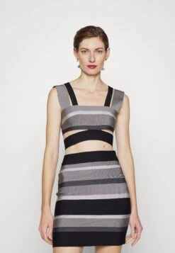 Herve Leger Law Roach Bandage Cutout Crop - Débardeur - Ash -Defacto Boutique 002c78b36cac4175a1c1a8d3e893f2a3