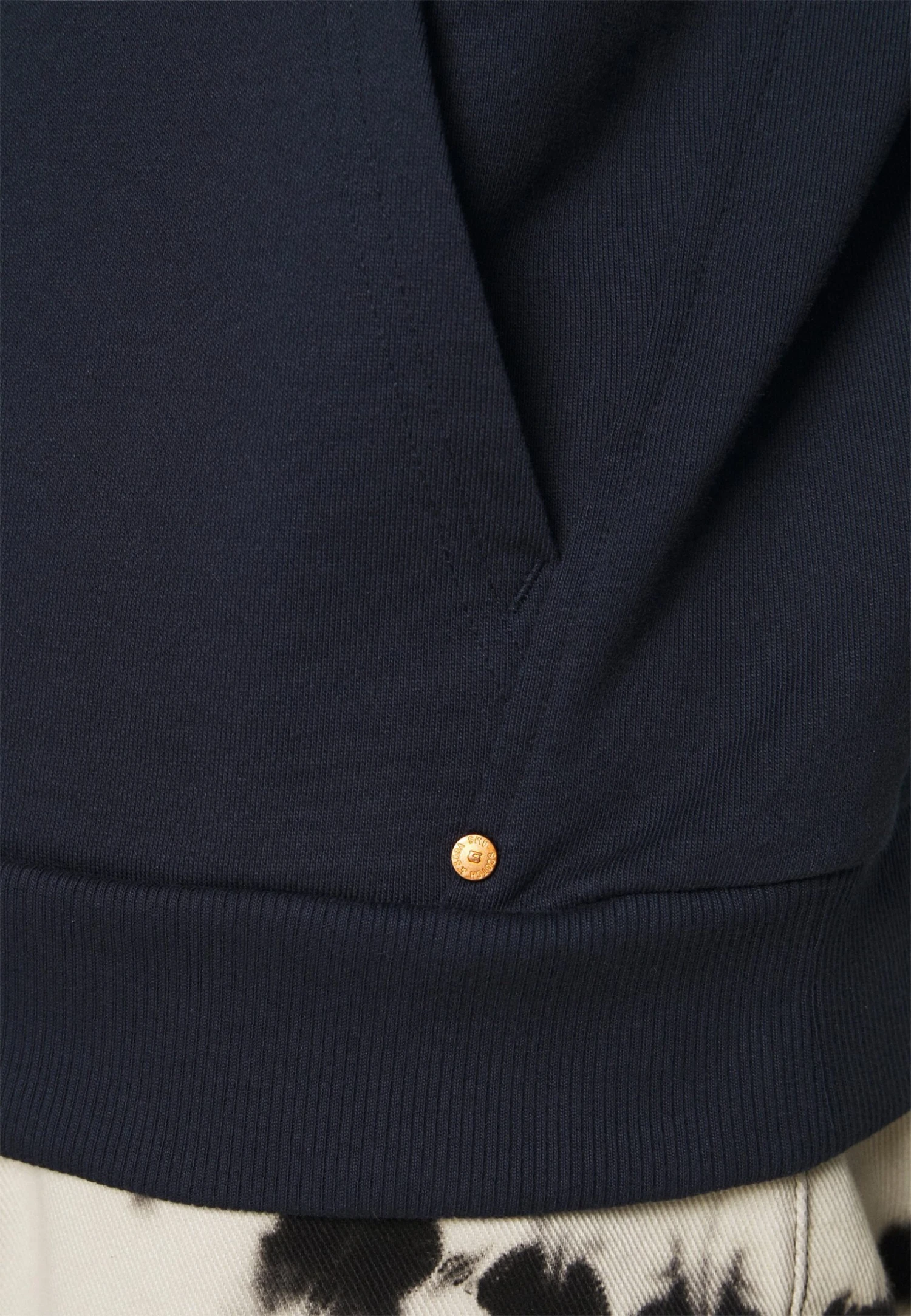 Scotch & Soda Organic Hooded Unisex - Sweat À Capuche - Night 6 Scotch & Soda Organic Hooded Unisex - Sweat À Capuche - Night – Image 6