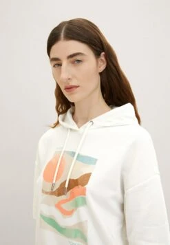 Tom Tailor Mit Kurzen Ärmeln - T-Shirt Imprimé - Whisper White -Defacto Boutique 07303f1cfd7f427f9e2f668507ef8123