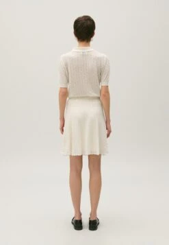 CLAUDIE PIERLOT Mymoney - Jupe Trapèze - Ecru -Defacto Boutique 07faceb418544654a5f91d292d17ea72
