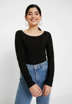 2Pack - T-Shirt À Manches Longues - Black/White -Defacto Boutique 11143436d466448f8a1e0124a20678b6