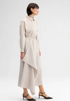 Asymmetric Cupra - Jupe Portefeuille - Beige -Defacto Boutique 1705c08f671e4bd28089550139732696