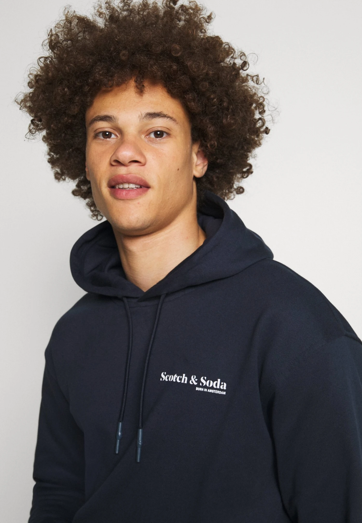 Scotch & Soda Organic Hooded Unisex - Sweat À Capuche - Night 4 Scotch & Soda Organic Hooded Unisex - Sweat À Capuche - Night – Image 4