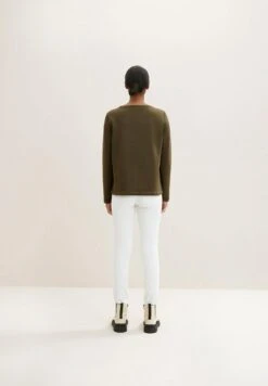 Tom Tailor Mit Kordelzug  - Sweatshirt - Tarmac Khaki -Defacto Boutique 1d7468809261493f896a1ee18ea6ee04