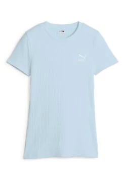 Puma Classics Slim - T-Shirt Basique - Icy Blue -Defacto Boutique 1dedbdcb3c834a65a594822e1437fda3