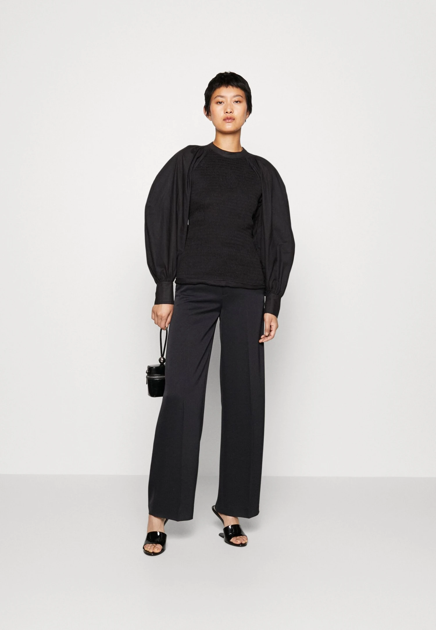 3.1 Phillip Lim Voile - Blouse - Black 2 3.1 Phillip Lim Voile - Blouse - Black – Image 2