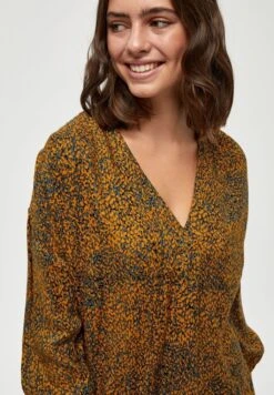 DESIRES Gebbi Long Sleeve - Blouse - Buckethorn Brown Pr -Defacto Boutique 2ce91e6f626b4b5cae87dc92d9984e8c