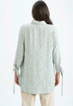 DeFacto Regular Fit - Chemisier - Green 6 DeFacto Regular Fit - Chemisier - Green -Defacto Boutique 2d589084bc434796a19d1adadd0b6901