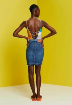 ESPRIT Jupe En Jean - Blue Dark Washed -Defacto Boutique 2e17bbed67cf4f96b1a5b62c5bab2171