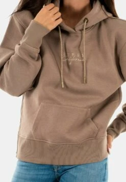 Guess Sweat À Capuche - Taupe -Defacto Boutique 311f66f4dbb044b9a1e434bd71e19c4e
