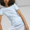 Puma Classics Slim - T-Shirt Basique - Icy Blue