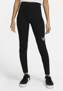 Nike Sportswear W Nsw Swsh Hr - Legging - Black/White