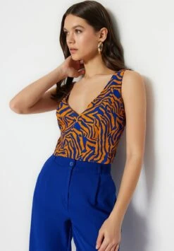 Trendyol Blouse - Orange -Defacto Boutique 33cffdbec17b40ee98fcdae5bdea9eb4