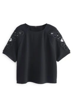 Next Short Sleeve Standard - Blouse - Navy Blue 7 Next Short Sleeve Standard - Blouse - Navy Blue -Defacto Boutique 3d5077f8114148d88b5a7d1d463dc481