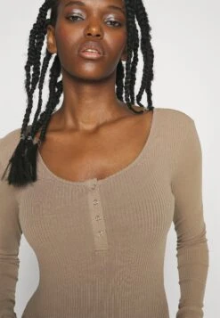 Pieces Petite Pckitte - T-Shirt À Manches Longues - Fossil -Defacto Boutique 3f3028d2641c4898bcb6f2cdb376bf1d