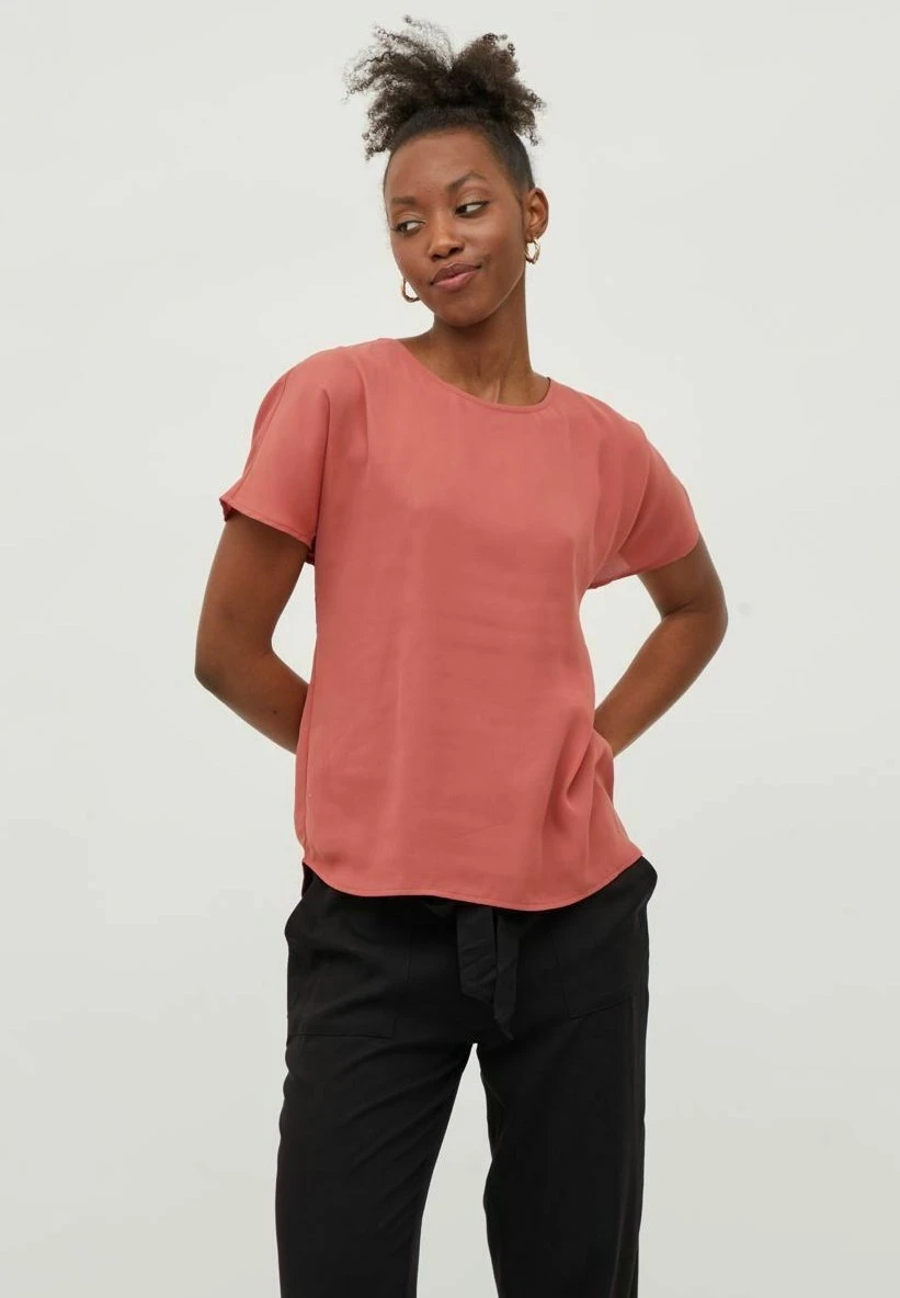 Vila Blouse - Dusty Cedar 1 Vila Blouse - Dusty Cedar