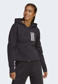 Adidas Sportswear Mission Victory Slim Fit Full - Sweat Zippé - Black