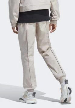 Adidas Sportswear With Healing Crystals Inspired Graphics - Pantalon De Survêtement - Taupe/White