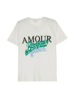 Teparis Paris - T-Shirt Imprimé - Blanc -Defacto Boutique 4811d997b6de4d33ad4add269b5ac0db