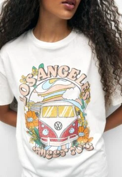 PULL & BEAR Volkswagen Caravan - T-Shirt Imprimé - White -Defacto Boutique 4b67d55b56fd4d338e65eabd0b2138d8