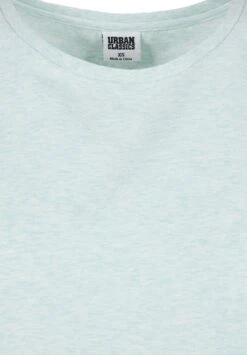 URBAN CLASSICS Ladies Color Melange Extended Shoulder Tee - T-Shirt Basique - Aqua Melange 15 URBAN CLASSICS Ladies Color Melange Extended Shoulder Tee - T-Shirt Basique - Aqua Melange -Defacto Boutique 521633f173cb4564b681828547b04124
