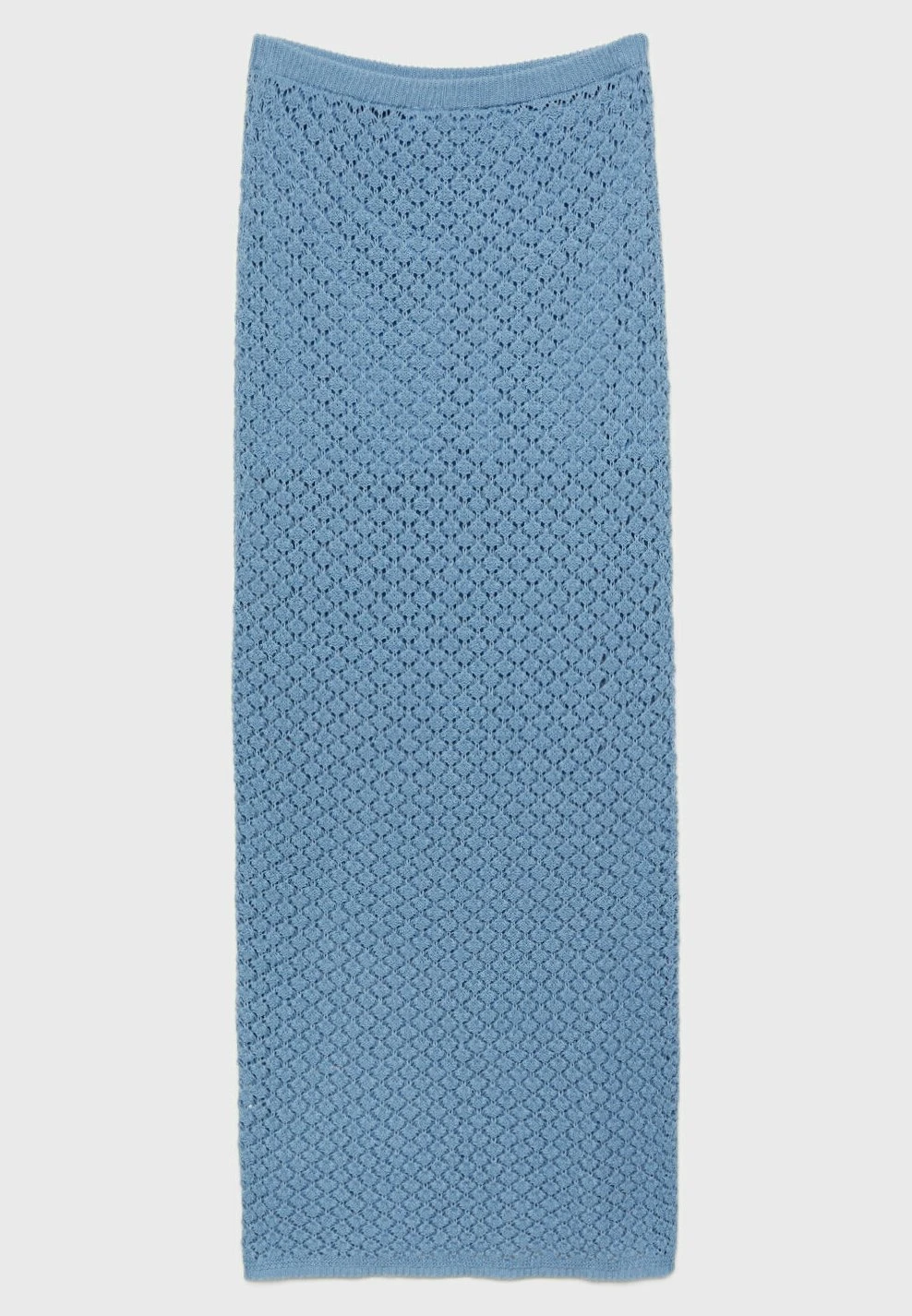 Stradivarius Long Open - Jupe Longue - Royal Blue 7 Stradivarius Long Open - Jupe Longue - Royal Blue – Image 7