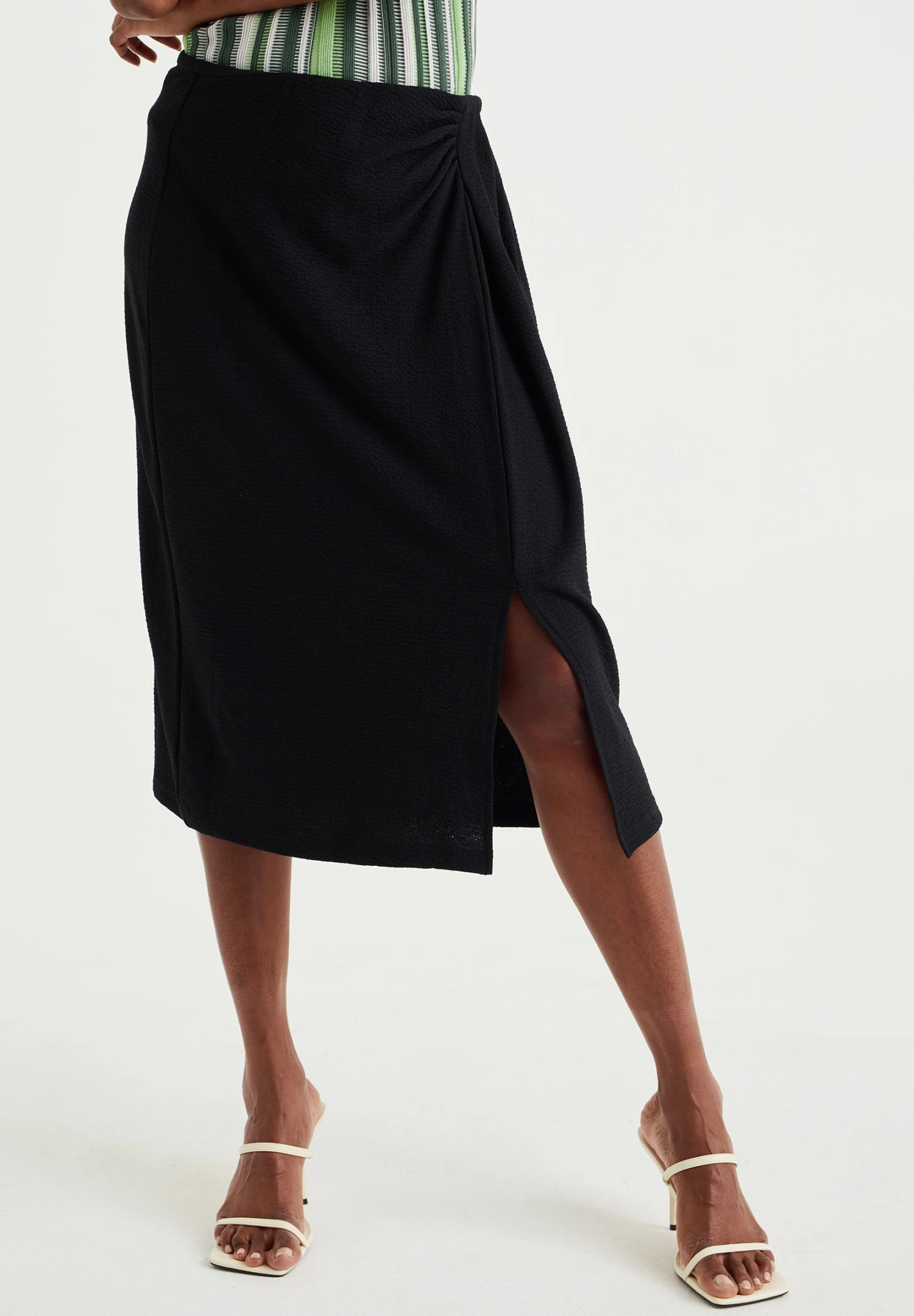 WE FASHION Jupe Trapèze - Black 1 WE FASHION Jupe Trapèze - Black