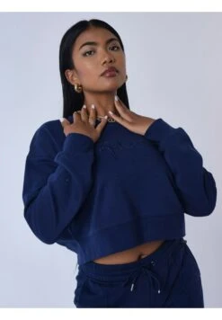 Basic Court Ample - Sweatshirt - Bleu Nuit 11 Basic Court Ample - Sweatshirt - Bleu Nuit -Defacto Boutique 58cbced112e04b8cb82bea91f99dee33