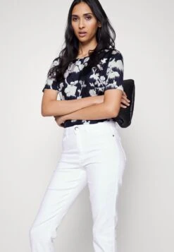 Max Mara Leisure Fagus - T-Shirt Imprimé - Blu Marino -Defacto Boutique 5ab482f737a14044823f8d5015557c30