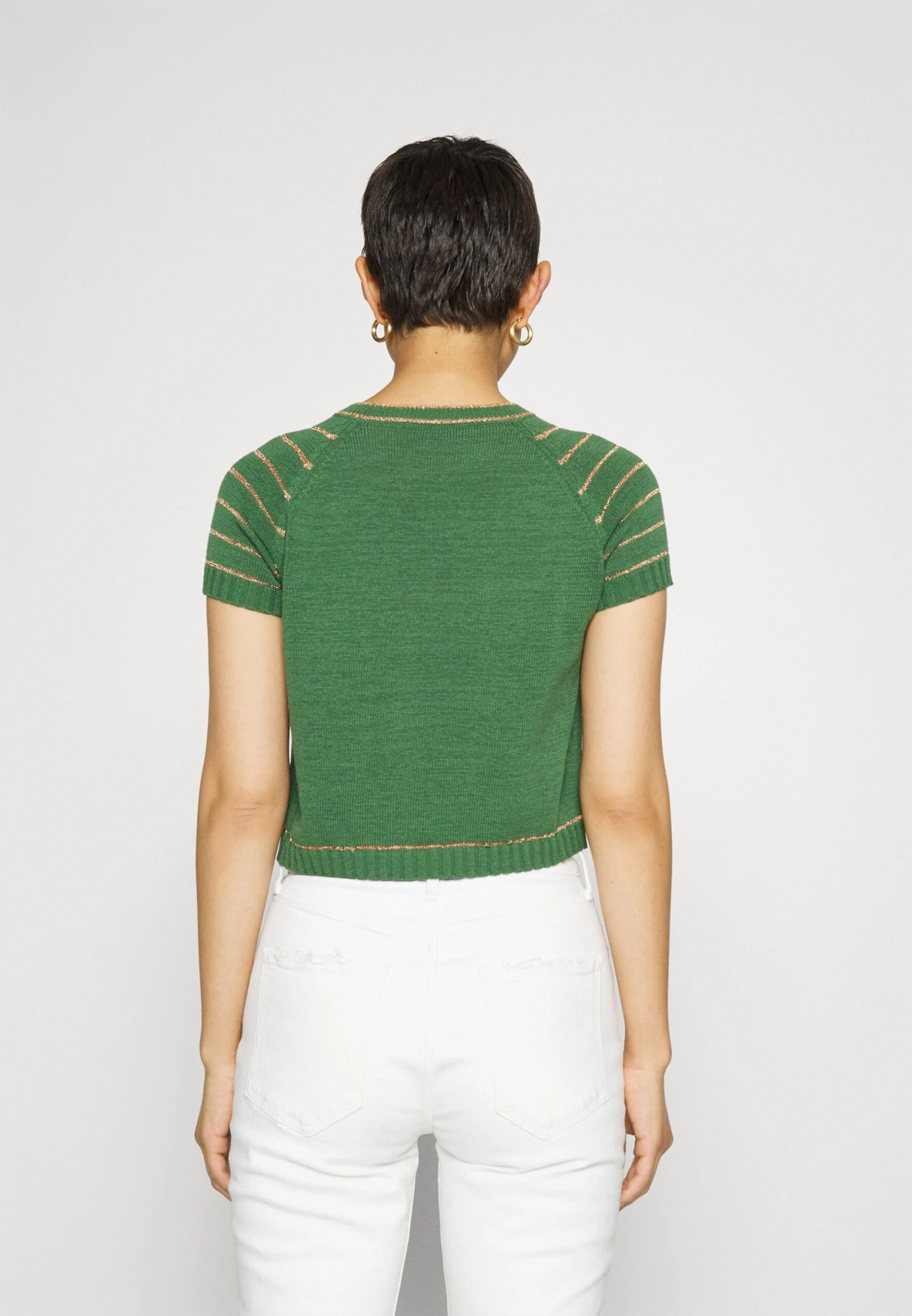 MAX & Co. Collier - T-Shirt Imprimé - Green 3 MAX & Co. Collier - T-Shirt Imprimé - Green – Image 3