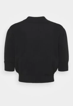 CLAUDIE PIERLOT Minima - Polo - Noir -Defacto Boutique 5c76ca78679a42afac83b72446acc7d6