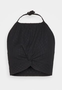 Even&Odd Wrinkle Halter - Débardeur - Black -Defacto Boutique 61d1a520cbe14f42ab28eef2d0c3bbe0