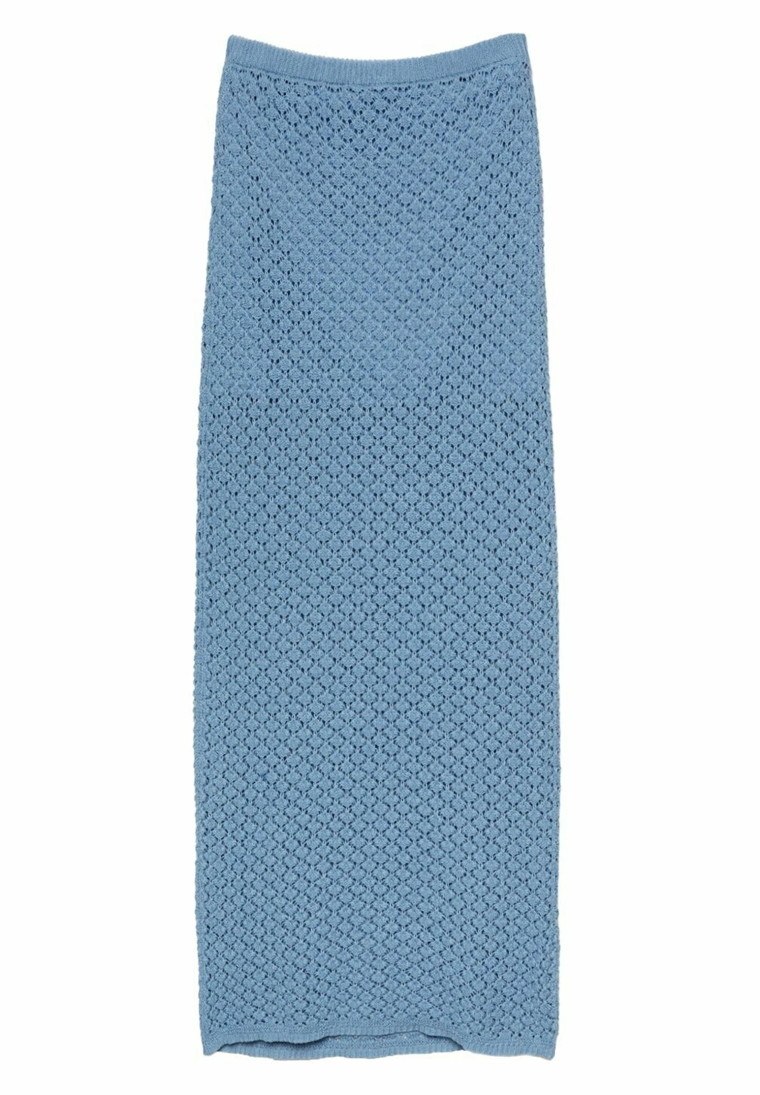 Stradivarius Long Open - Jupe Longue - Royal Blue 5 Stradivarius Long Open - Jupe Longue - Royal Blue – Image 5