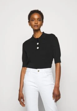 CLAUDIE PIERLOT Minima - Polo - Noir