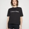 Calvin Klein Performance Relaxed - T-Shirt Imprimé - Black Beauty