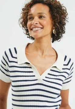 T-Shirt Imprimé - Marine -Defacto Boutique 6c6415de889e4b91b111d6e280207a8c