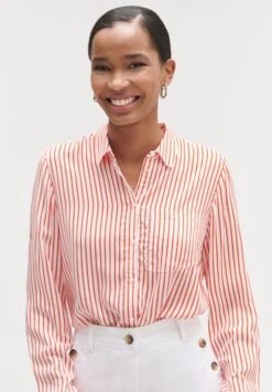Caroll French Brand Elegant Modern - Chemisier - Orange 6 Caroll French Brand Elegant Modern - Chemisier - Orange -Defacto Boutique 708c6fe0843a4d348a9a778d46304c4d