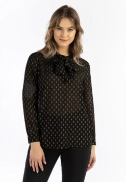 Dreimaster Baradello - Blouse - Schwarz Gold