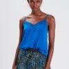 Tank Mit Dünnen Trägern - Débardeur - Bleu