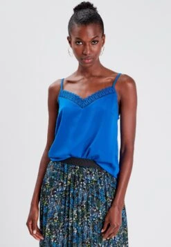 Tank Mit Dünnen Trägern - Débardeur - Bleu