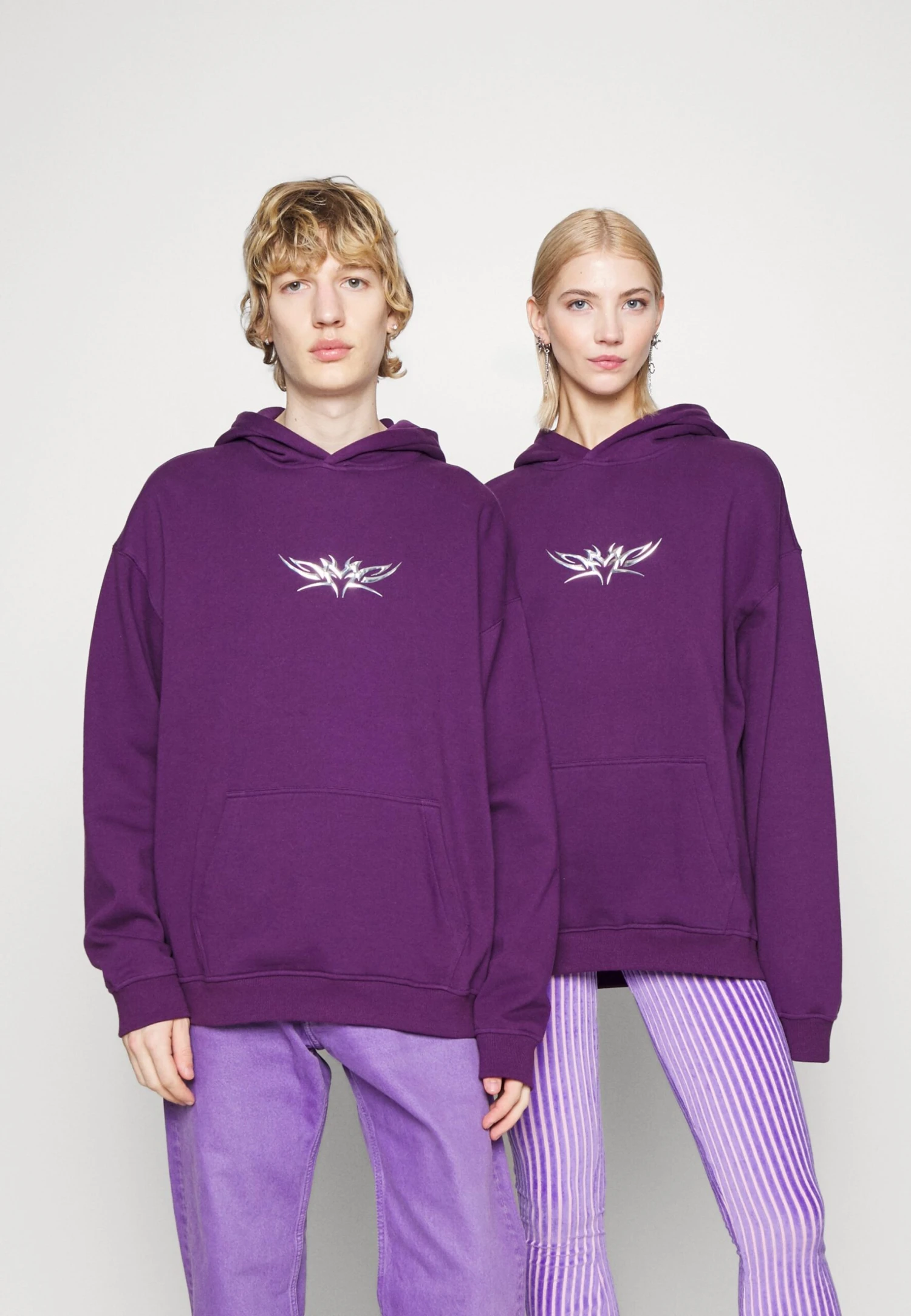 YOURTURN Unisex - Sweat À Capuche - Dark Purple 1 YOURTURN Unisex - Sweat À Capuche - Dark Purple