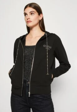 Guess Hoody Zipped - Sweat Zippé - Jet Black 9 Guess Hoody Zipped - Sweat Zippé - Jet Black -Defacto Boutique 7a2193eb7be44dfd8d3f99ebab74bafe