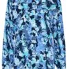 Kaffe Kalisa Ppp - Blouse - Graphic Flowe Blue Tones