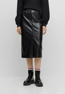 Hugo Rusilanna-1 - Jupe Crayon - Black One