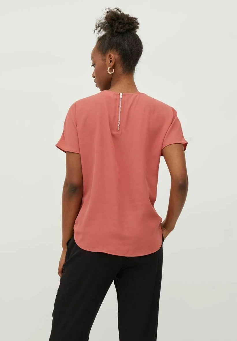 Vila Blouse - Dusty Cedar 3 Vila Blouse - Dusty Cedar – Image 3