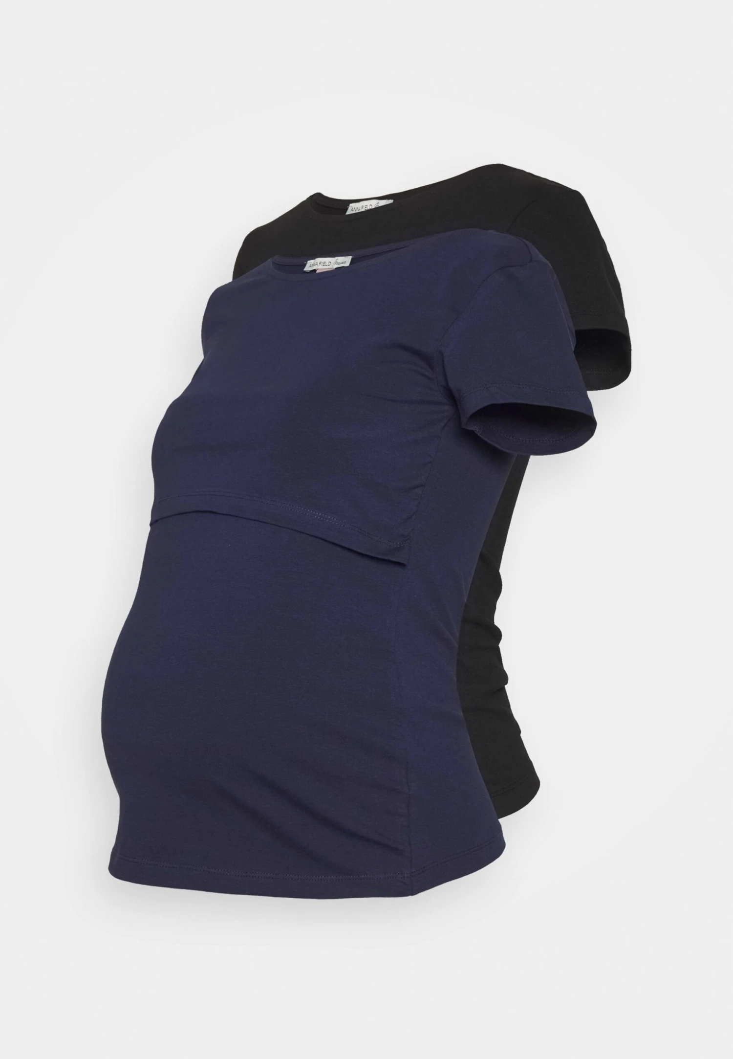 Nursing 2Er Pack - Basic T-Shirt - T-Shirt Basique - Dark Blue/Black 6 Nursing 2Er Pack - Basic T-Shirt - T-Shirt Basique - Dark Blue/Black – Image 6