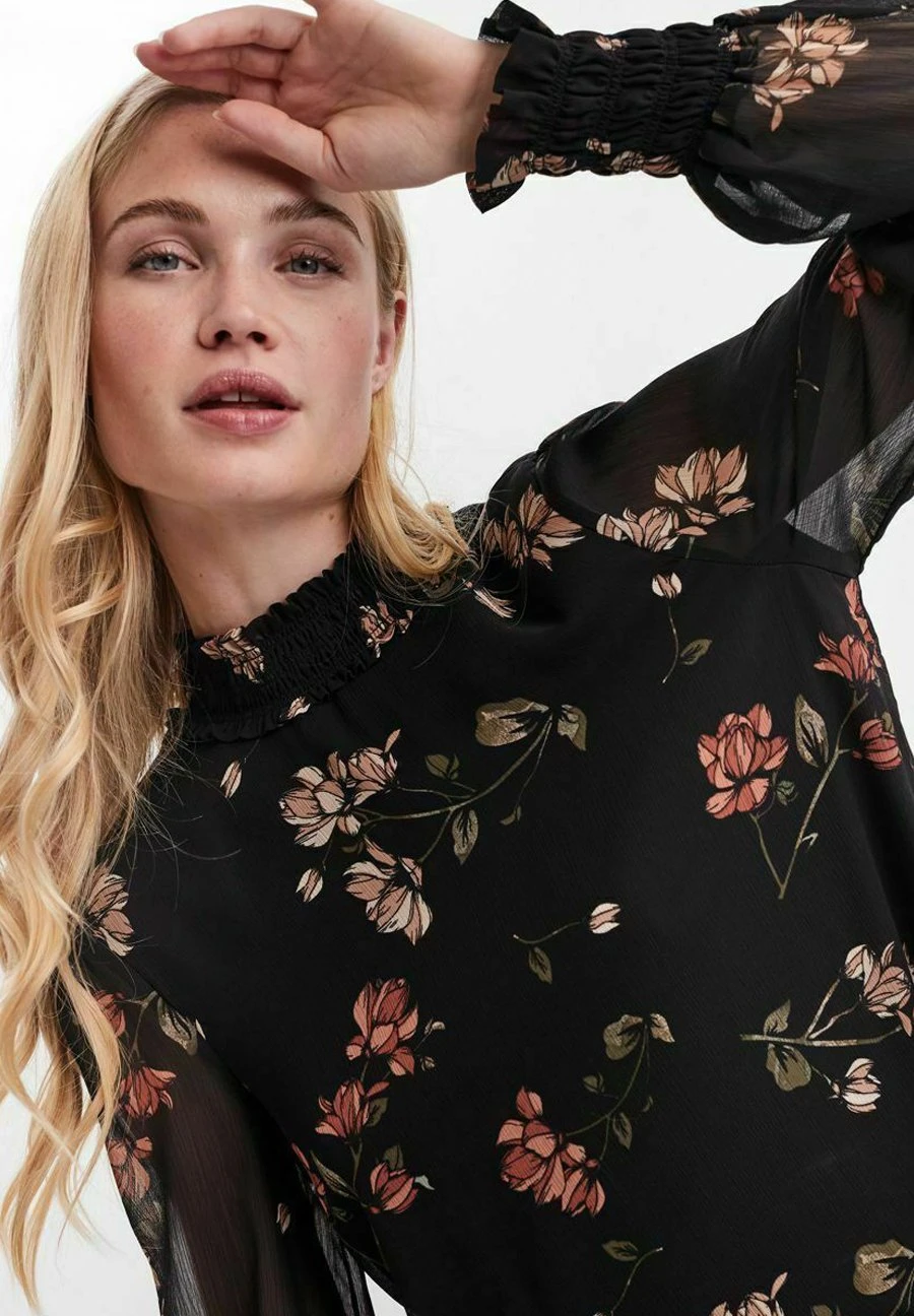 Vero Moda Vmsmilla - T-Shirt À Manches Longues - Black 4 Vero Moda Vmsmilla - T-Shirt À Manches Longues - Black – Image 4