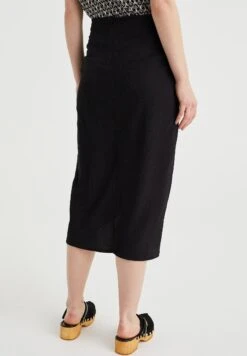 WE FASHION Met Structuur - Jupe Portefeuille - Black 7 WE FASHION Met Structuur - Jupe Portefeuille - Black -Defacto Boutique 805d5c7cefc348d8ac106c72dafda6f3