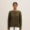 Tom Tailor Mit Kordelzug  - Sweatshirt - Tarmac Khaki