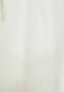 BERSHKA Wide Leg Straight Fit With Gathered Waist - Pantalon Classique - Off White -Defacto Boutique 863379e6b5d1428c87db464b46a353aa